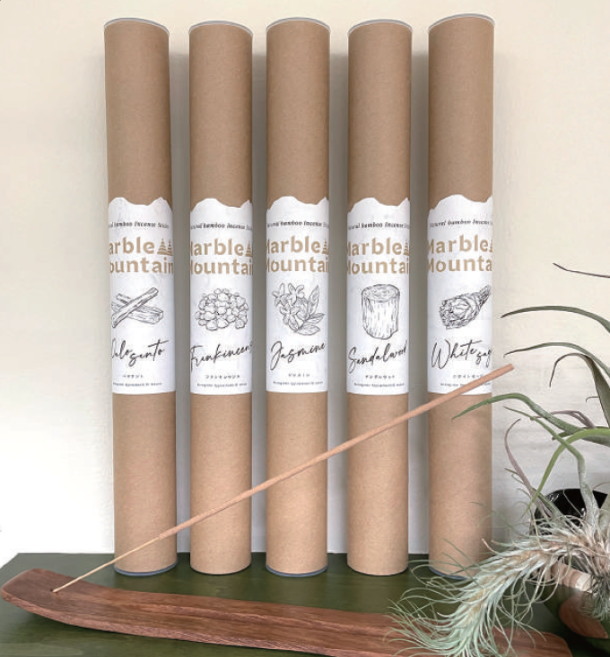 浄化の為のフランキンセンス(乳香・オリバナム)・ホワイトセージのお香