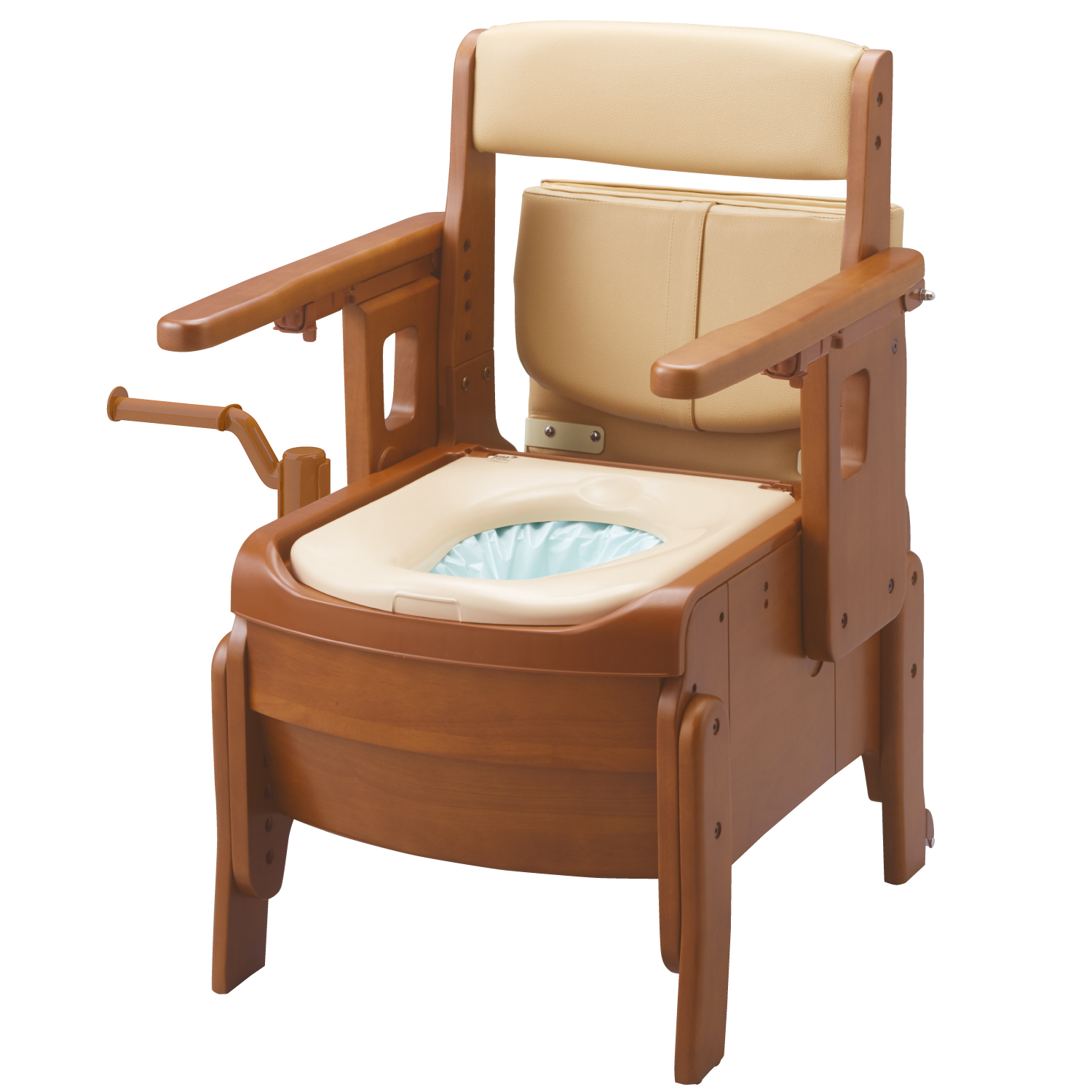 家具調トイレセレクトR自動ラップはねあげ | 【安寿】の介護用品