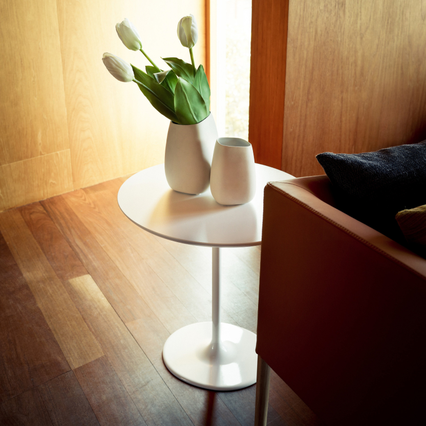 Arper Dizzie: Tables with Round, Oval, Square Top | Arper US