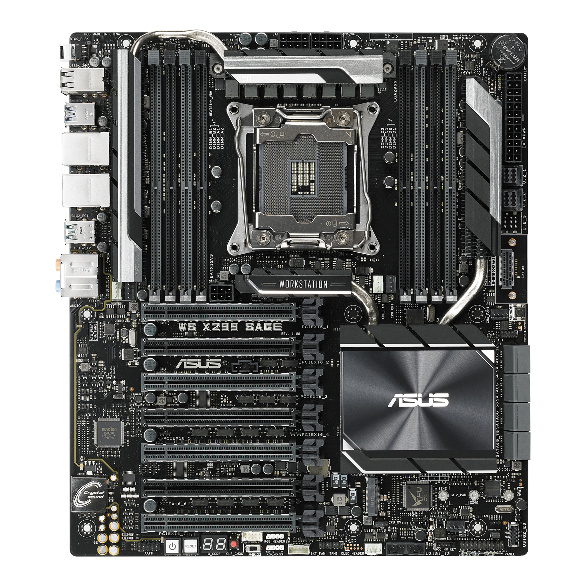 WS X299 SAGE｜Motherboards｜ASUS USA