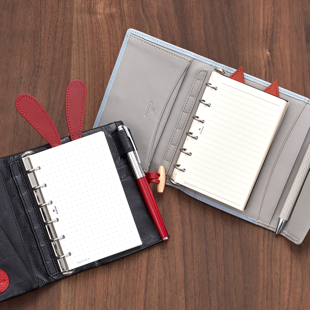 猫耳リフィル MINI6 [1594] 手帳の中身(サイズ別) ASHFORD