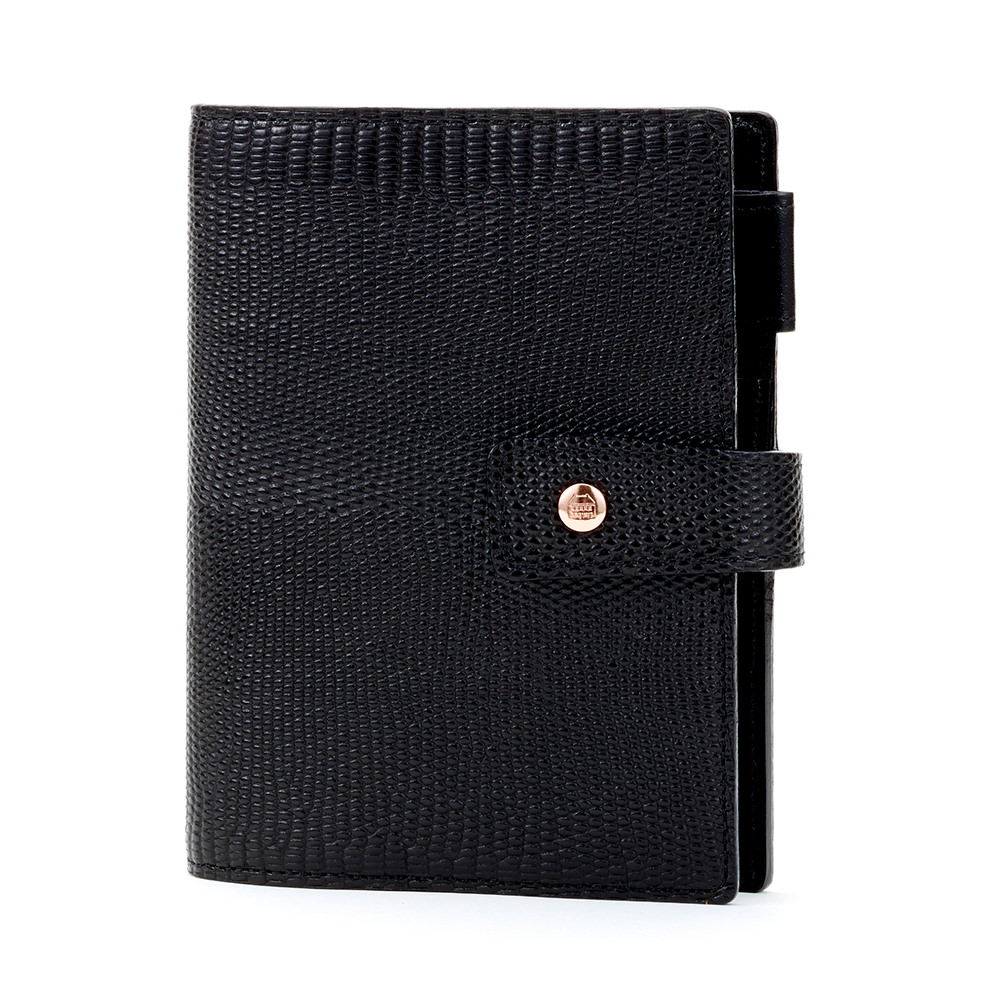 ネオフィナードローズゴールド BIBLE 25mm hock［7275］ システム手帳