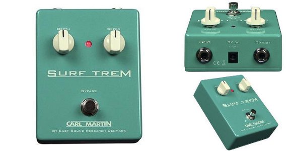 Carl Martin Surf Tremolo Pedal Review * Ashley J. Saunders