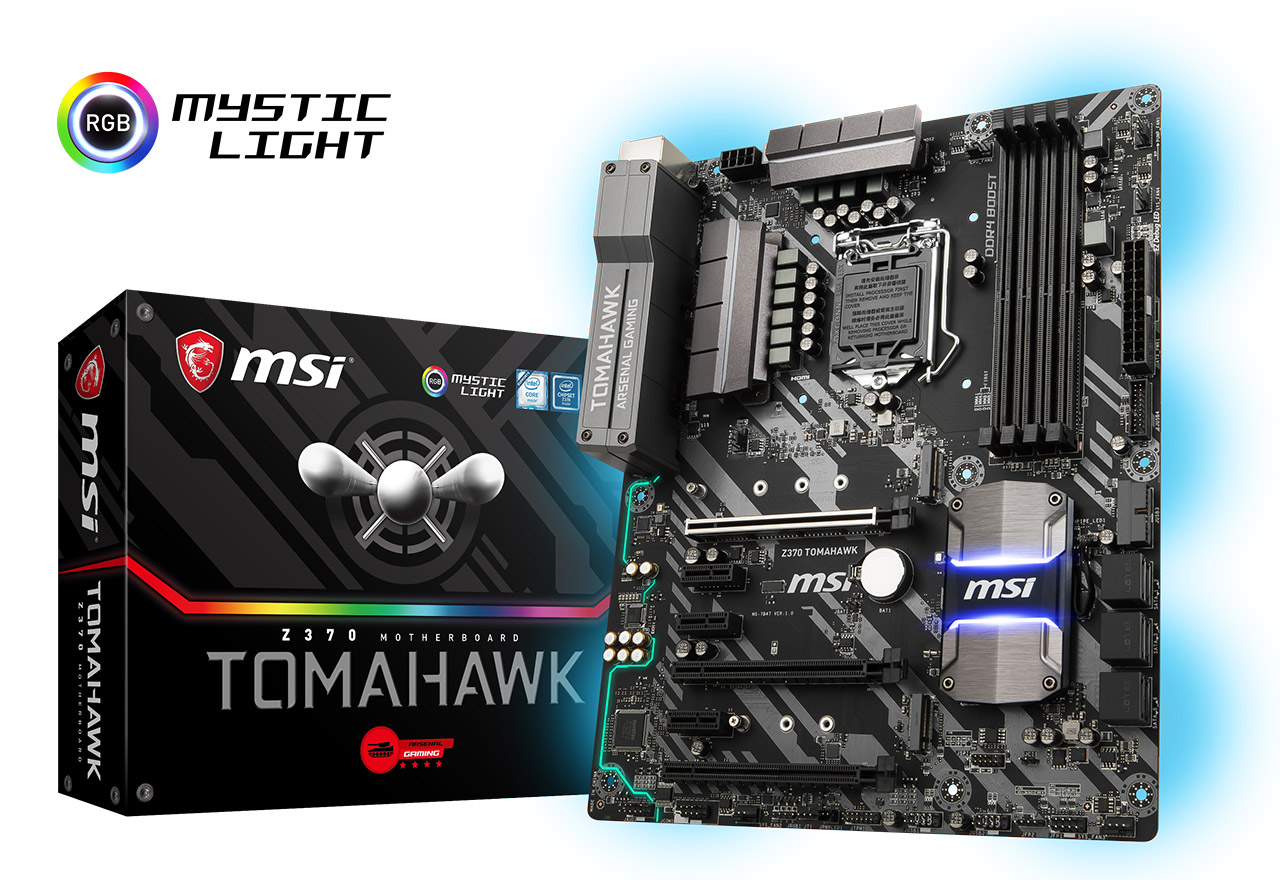 Z370 TOMAHAWK | MSI マザーボード Intel Z370チップセット | 株式会社