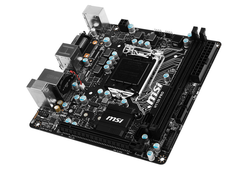 H110I PRO | MSI マザーボード Intel H110チップセット | 株式会社アスク