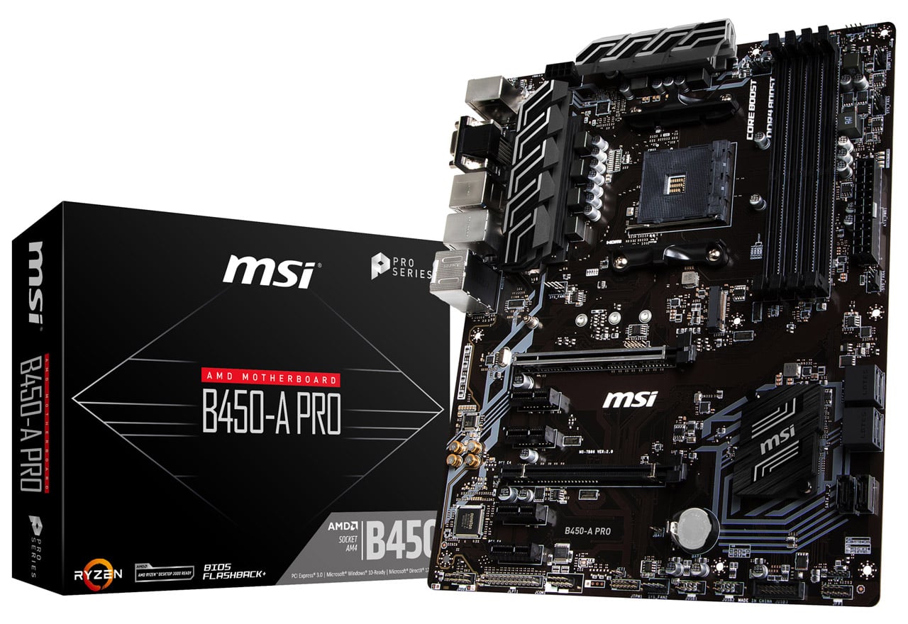 B450-A PRO | MSI マザーボード AMD B450チップセット | 株式会社アスク