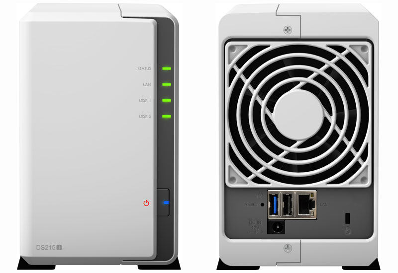 DiskStation DS215j | Synology 2ベイオールインワンNASキット（終息