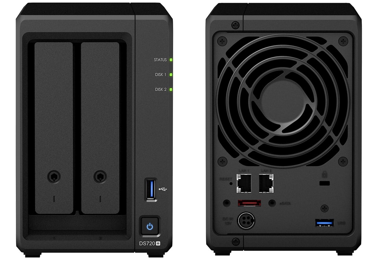 DiskStation DS720+ | Synology ビジネス向け 2ベイオールインワンNAS