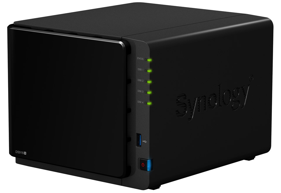 DiskStation DS916+ | Synology ビジネス向け 4ベイオールインワンNAS