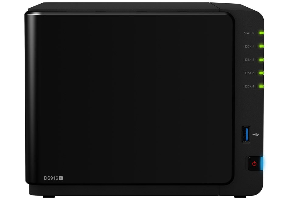 DiskStation DS916+ | Synology ビジネス向け 4ベイオールインワンNAS