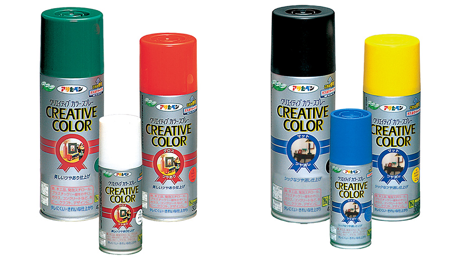 クリエイティブカラースプレー｜スプレー塗料｜製品情報｜アサヒペン