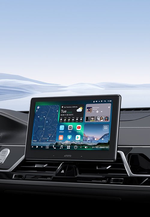 ATOTO カーナビ 、ディスプレイオーディオ、車載モニター、ワイヤレス