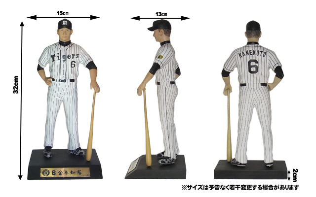 阪神タイガース金本監督フィギュア(100体限定)が 12月7日クラウド