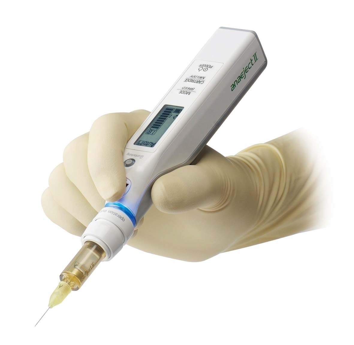 電動注射器のイメージを一新、“小さくて軽い”ペングリップスタイルに