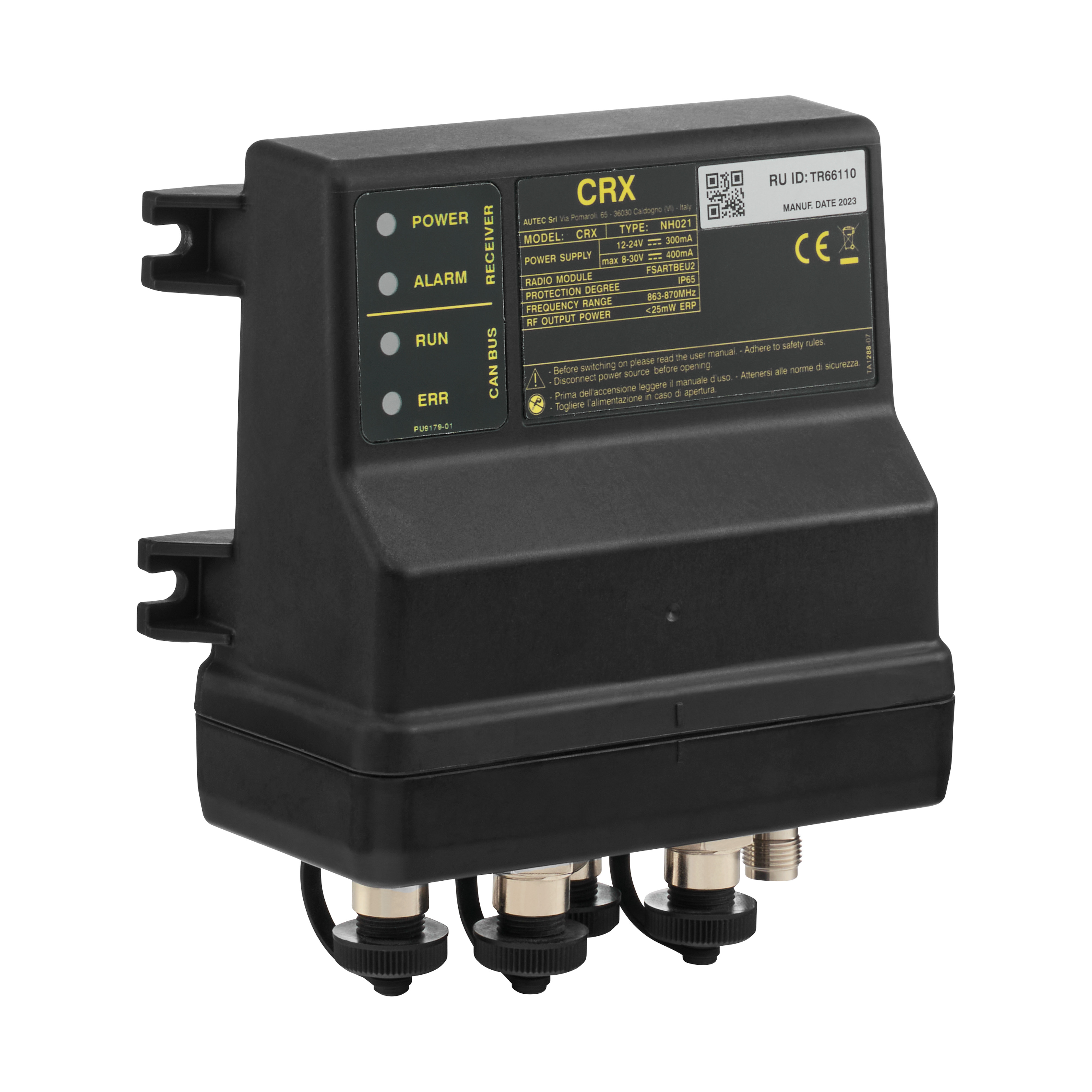 CRX CANopen Receiver for Advanced Control