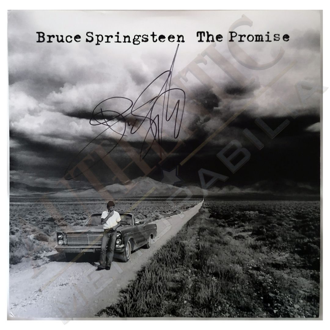 Bruce Springsteen Signed The Promise Vinyl - Authentic Memorabilia