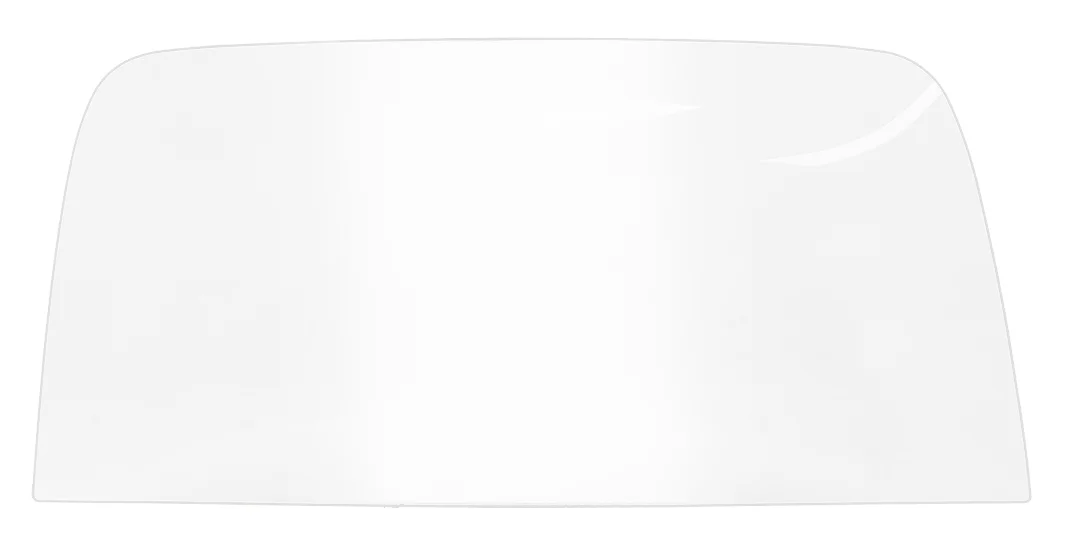 Back Glass - Clear - 68-72 Chevy II Nova Coupe; 71-72 Ventura Coupe