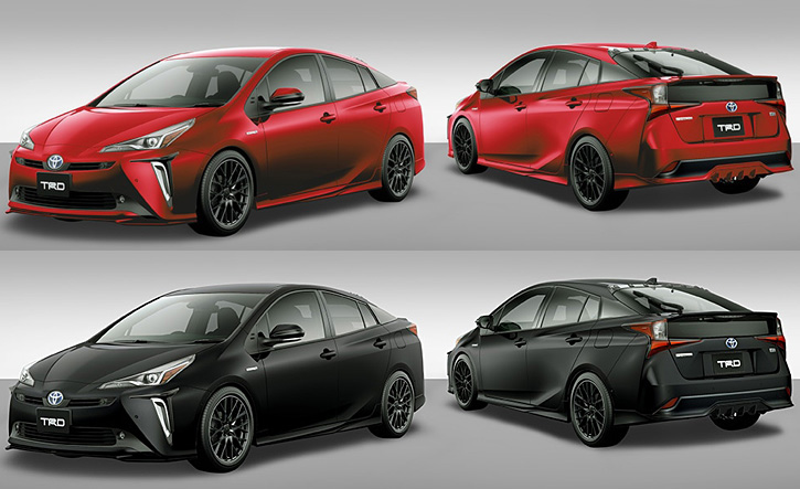 プリウス50系後期用リアハーフ(エアロダイナミクス) TRD(Aero Dynamics