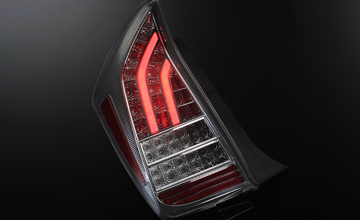 プリウス30系用LEDテール・シーケンシャルウインカータイプ REVIER