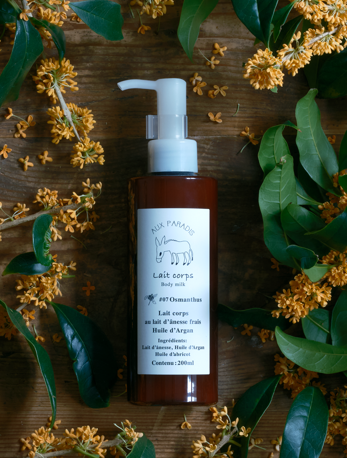 オスマンサス ボディミルク | AUX PARADIS 公式オンラインショップ