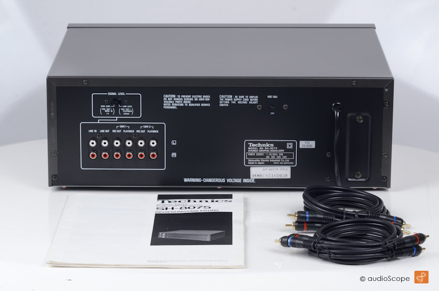 Technics SH-8075 33-Band EQ for sale.