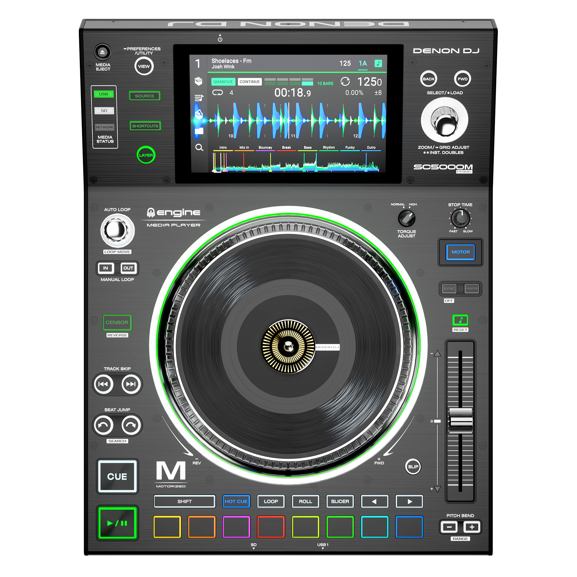 Denon Dj SC5000M | Media Player with 7