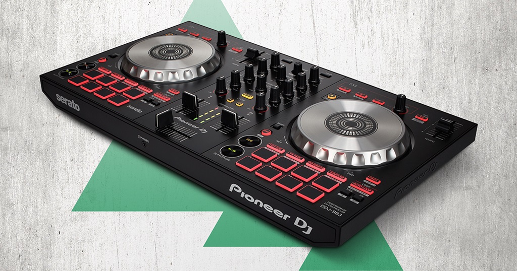 Pioneer DJ DDJ-SB3 entry-level 2 Channel Serato DJ Controller