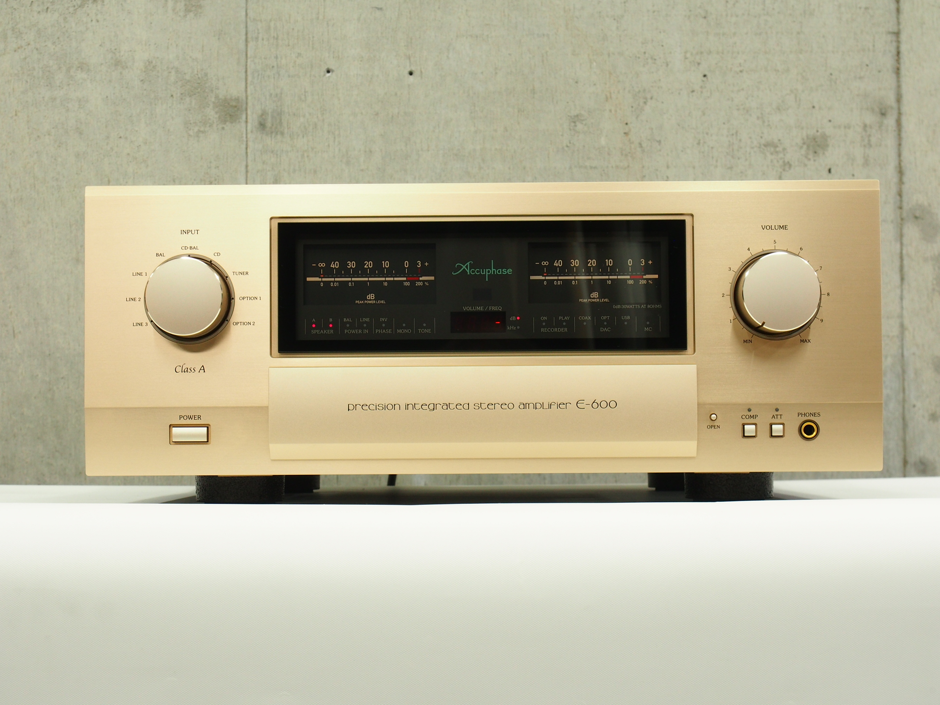 アバックWEB-SHOP / 【中古】Accuphase E-600【コード01-10183