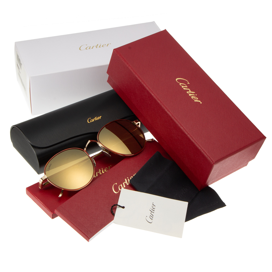 カルティエ Cデコール シグネチャーCドゥカルティエ ボストンメガネ