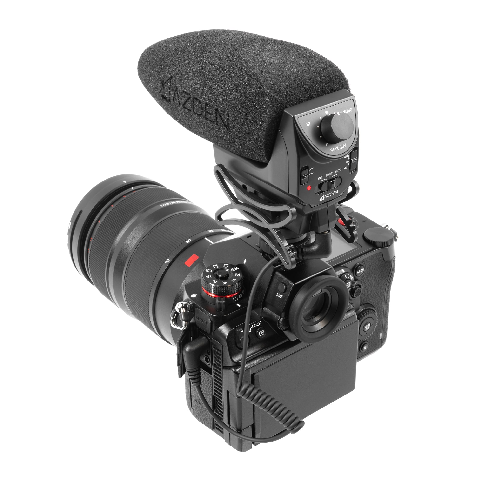 SMX-30V Stereo/Mono Mixable Video Microphone - Azden