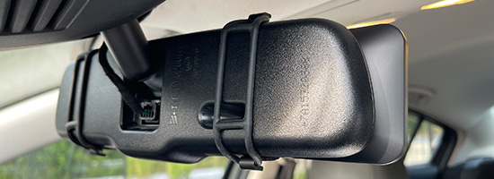 初回生産：少】コムテックの「デジタルインナーミラー」搭載ドラレコ