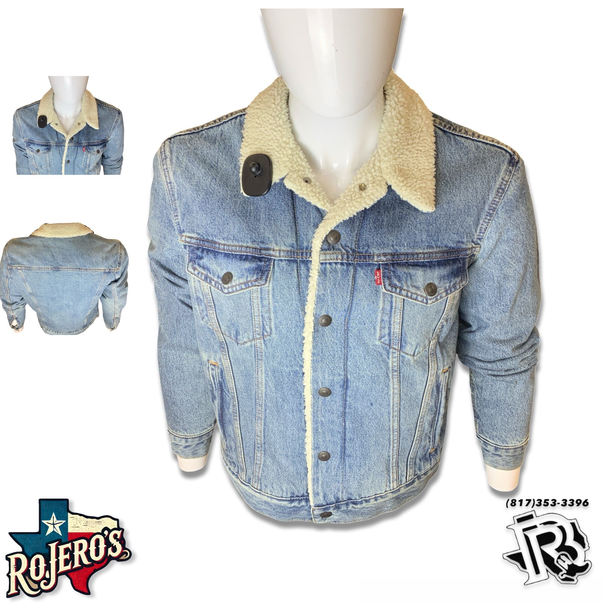 RICARDO “ | MENS LEVIS DENIM JACKET 163650044 – Botas Rojero