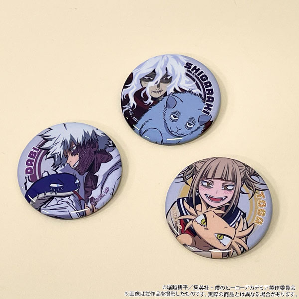 僕のヒーローアカデミア グリッター缶バッジセット／MVAnimals: キャラ