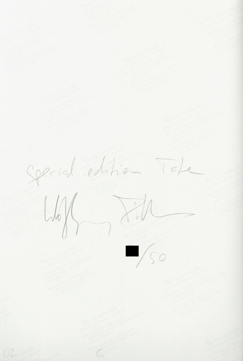 if one thing matters, everything matters Wolfgang Tillmans 【特装