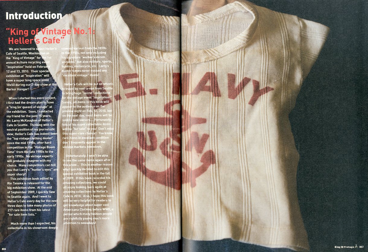 King of Vintage No.1:Heller's Cafe / 著/編：田中凛太郎 | 小宮山