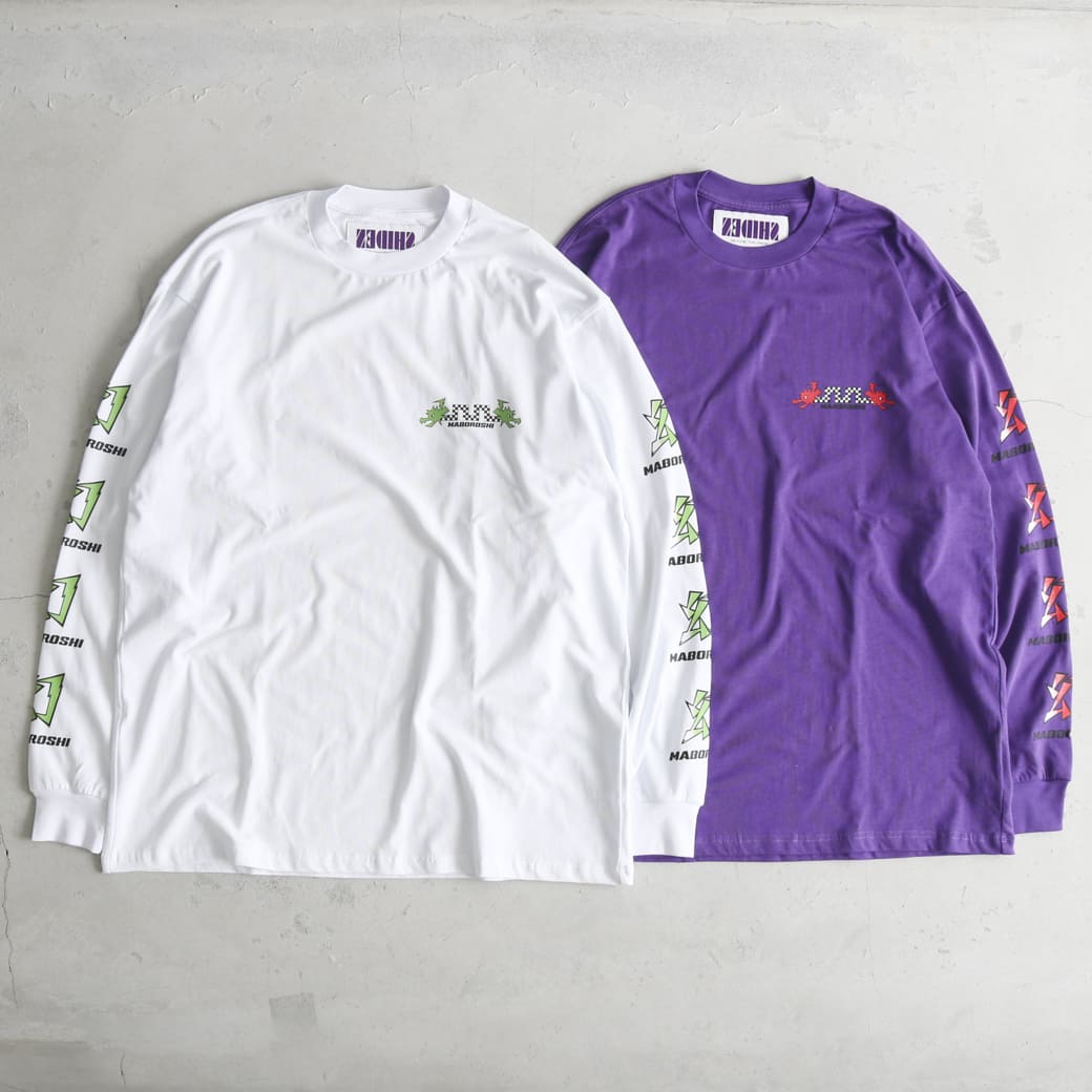 SHIDEN シデン 紫電 L/S Crew Neck Tee - MABOROSHI｜BORN FREE ONLINE
