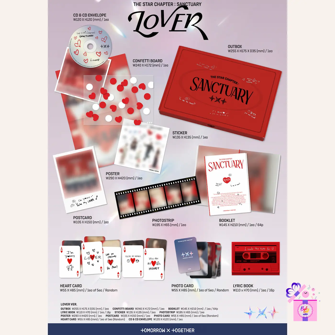 TXT – The Star Chapter : SANCTUARY + Weverse Gifts (7th Mini Album