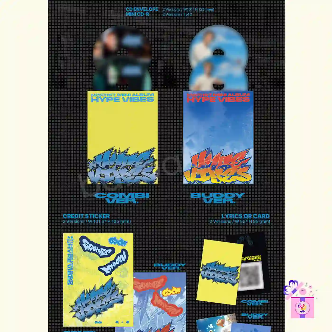 S.COUPS X MINGYU (CxM SEVENTEEN) – HYPE VIBES [1st Mini Album