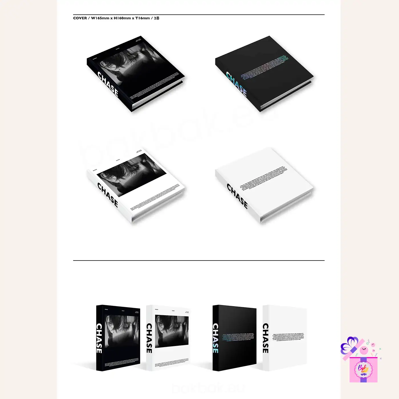 MINHO (SHINee) – CHASE (1st Mini Album) [Complete ver.] – Bak Bak