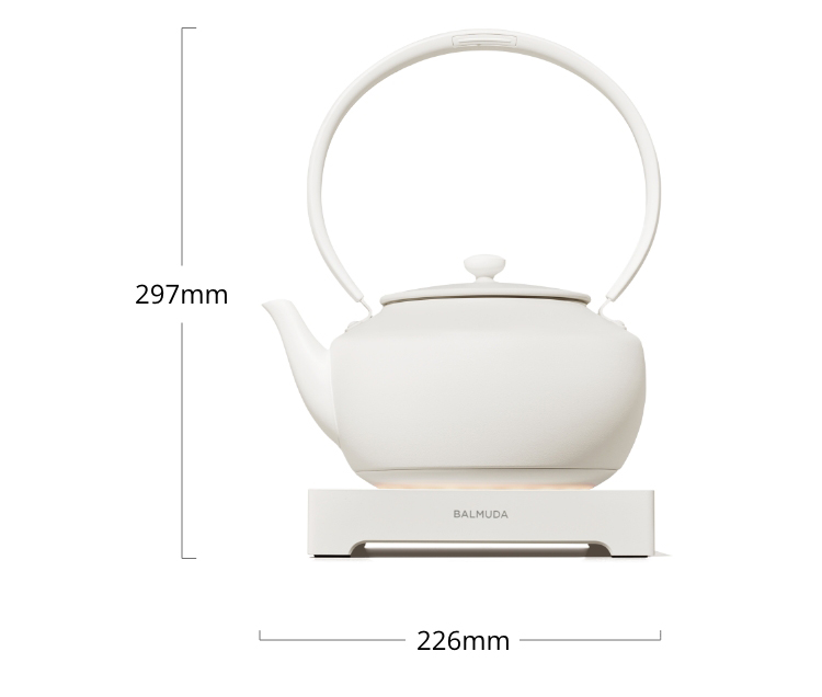 スペック | MoonKettle | BALMUDA（バルミューダ）公式サイト