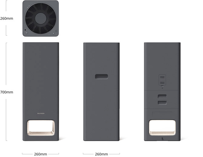 スペック | BALMUDA The Pure | BALMUDA（バルミューダ）公式サイト