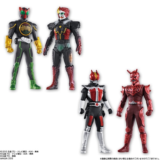 ソフビヒーロー仮面ライダー ダブルヒーローセット｜発売日：2013年7月