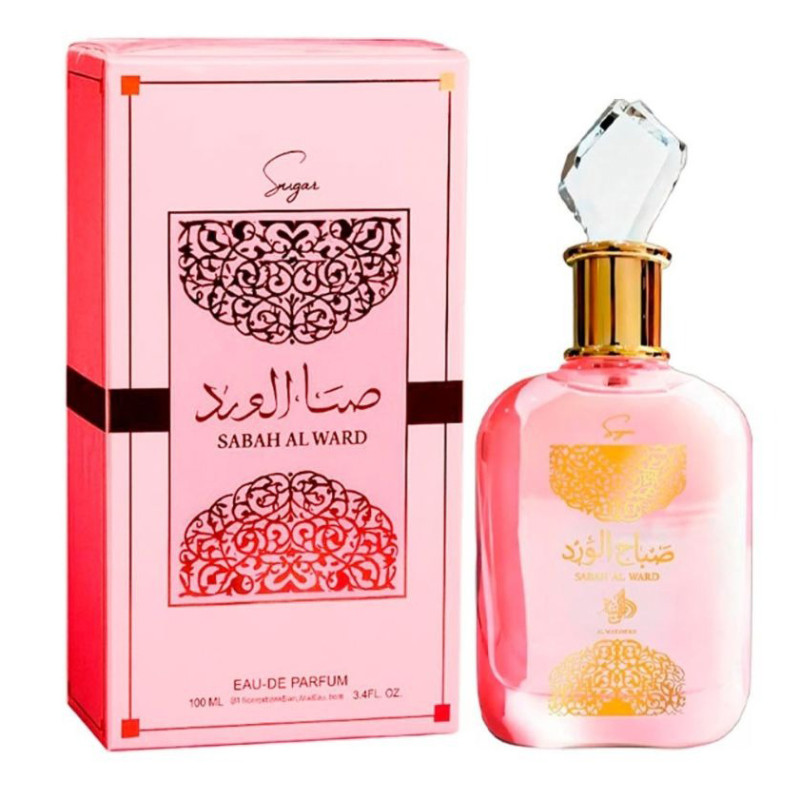 Al Wataniah Sabah Al Ward Sugar EDP - 100ml (3.4 fl oz) - BARTER HUTT