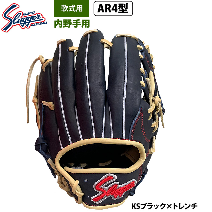 即日出荷 限定 久保田スラッガー 野球 軟式 グラブ 内野手用 小さめ