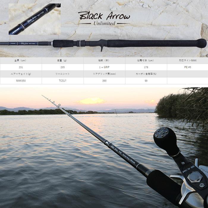 エイムス ブラックアロー アンリミテッド 77XHB AIMS Black Arrow