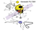 2013 CZT KAWASAKI FS-730V or Bad Boy Parts number 13CZTKW730V