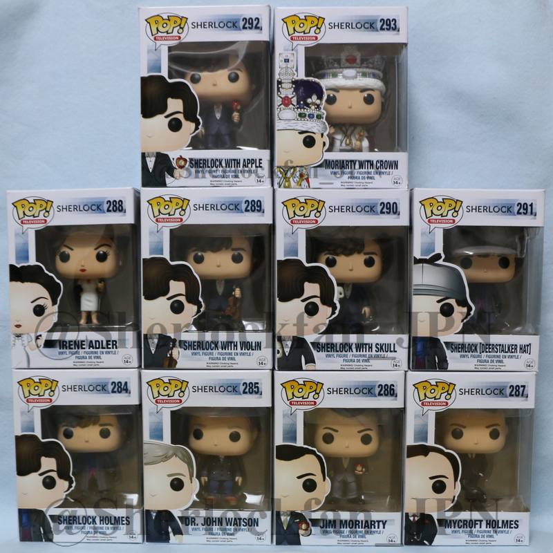Funko POP! SHERLOCKのフィギュア全10種類 ファンコ - BBC Sherlock