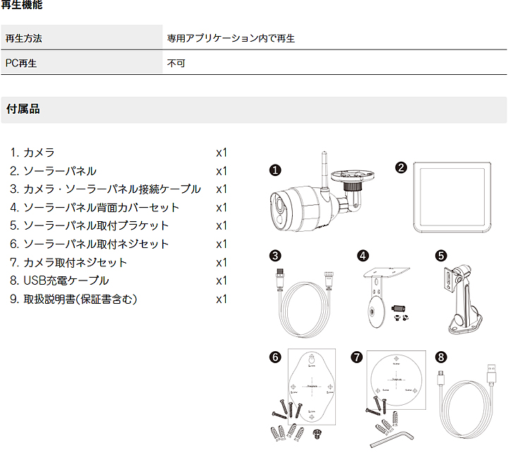 AT-740】キャロットシステムズ製 ソーラーバッテリーWi-Fiカメラ（代引