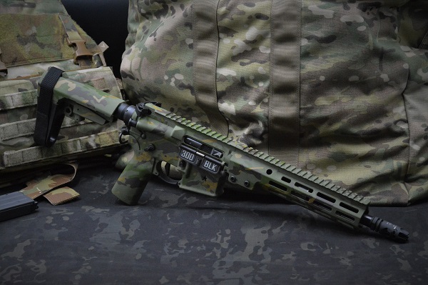 BCSW カスタム AERO MOD TEXAS 300 BLACKOUTタイプ 東京マルイMWS