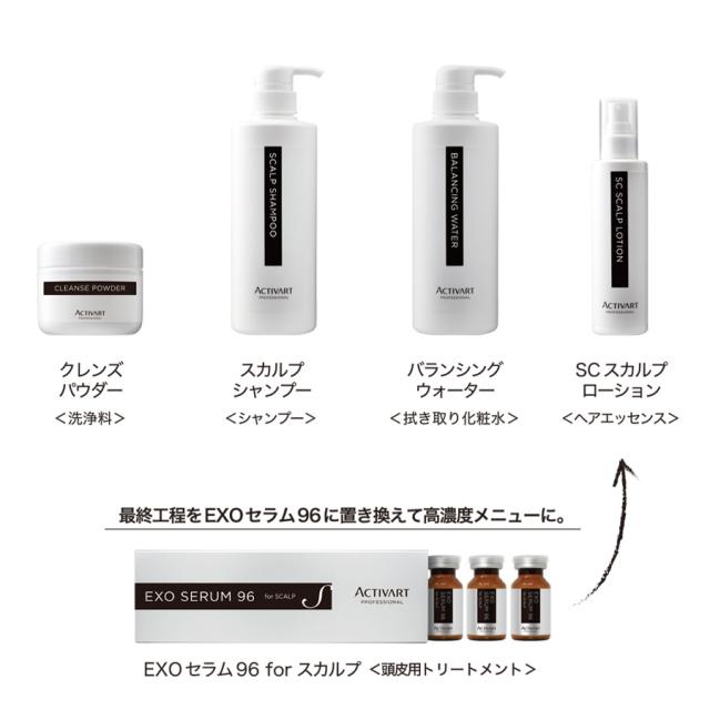 アクティバート EXOセラム96 forスカルプ 5ml×6本-エステ化粧品の卸